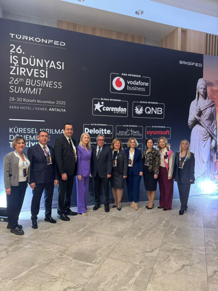 TÜRKONFED ZİRVESİ ANTALYA'DA YAPILDI