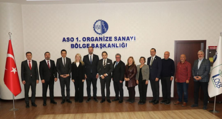 ASO 1. Başkanı Serdar Tütek'e Ziyaret