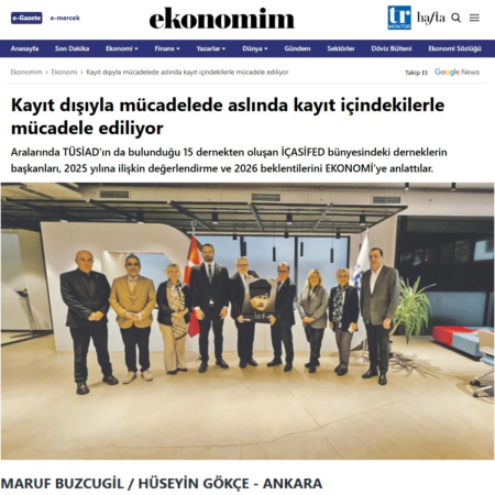 Kayıt Dışı ile Mücadele Aslında Kayıt İçindekilerle Mücadele Ediliyor