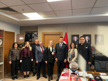 MHP GENEL BAŞKAN YARDIMCISI BAYRAKTAR'A ZİYARET